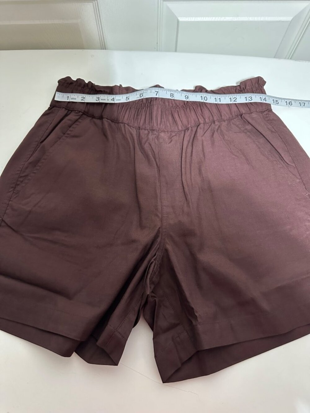 Indigo Thread CO. Women's Brown Shorts size S NWOT - Picture 6 of 7